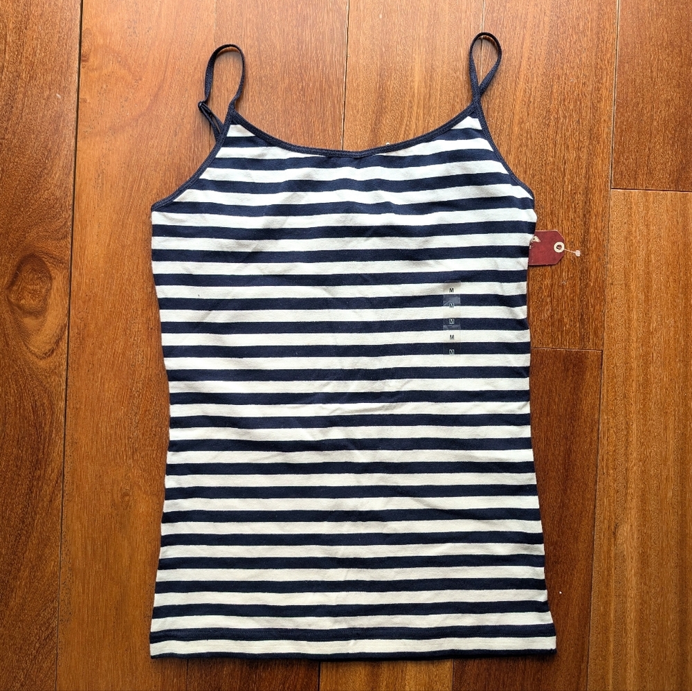NWT Arizona Jean Co. Striped Camisole MEDIUM